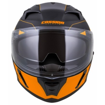 МОТОЦИКЛЬНЫЙ ШЛЕМ CASSIDA 3.0 ROX + ЧЕРНОЕ ВЕТРОВОЕ СТЕКЛО XXL