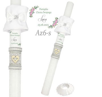 КРЕЩЕННАЯ СВЕЧА КРЕЩЕННАЯ СВЕЧА с ИМЕНЕМ для мальчика и девочки