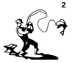 Деревянные подставки под кружки, гравировка, рыбалка