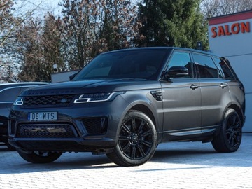 Land Rover Range Rover Sport II SUV Facelifting 5.0L V8 S/C 525KM 2021 Range Rover Sport p525 V8 HSE Dynamic Stealth Full Wentyle Dociąg Pixel ACC, zdjęcie 3