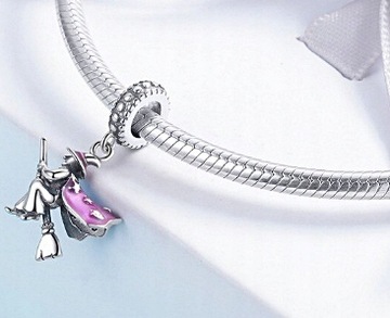 ПОДВЕСКИ-КУЛОН БАБА ЯГА ведьма ВЕДЬМА МАГИЯ S925