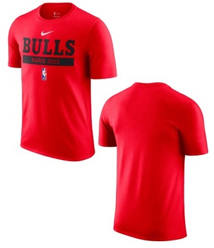 Koszulka Nike Tee NBA Chicago Bulls Paris 2023 S