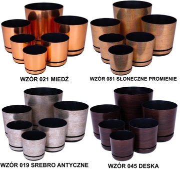 Цветочный горшок из ржавого металла в стиле лофт для стола 16