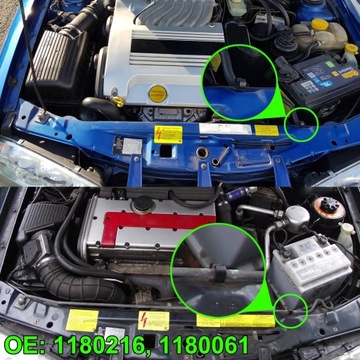 ZAPETI DO KRYTU MOTORU ASTRA G OMEGA B ZAFIRA