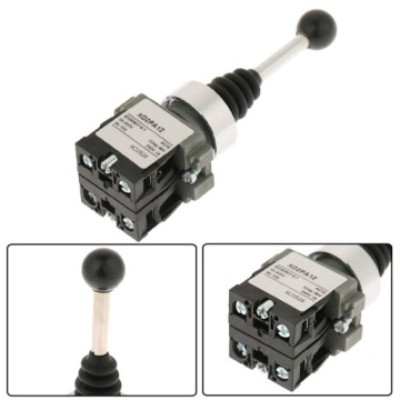 Двухпозиционный переключатель джойстика с блокировкой 2NO. Подходит для XD2PA12 ET