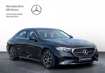 Mercedes Klasa E W214 Sedan 2.0 200 204KM 2025 Mercedes-Benz Klasa E SalonPL 4Matic Avantgarde Led Skora Kamera ASO VAT, zdjęcie 25