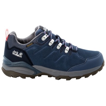 JACK WOLFSKIN DAMSKIE BUTY ZE SKÓRĄ LOGO 40,5 1ŻMB