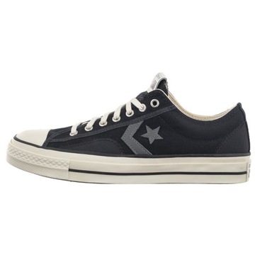 Buty Trampki Damskie Converse Star Player 76 OX Black Grey Czarne