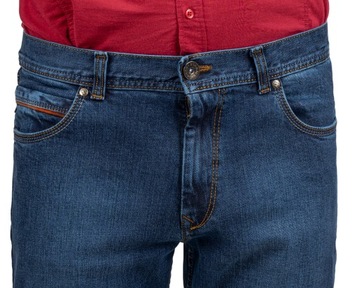 Jeans męskie spodnie klasyczne granatowe PL - 108 cm L:30