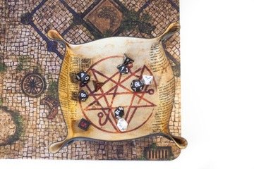 ПОДНОС ДЛЯ КОСТЕЙ CTHULTIST ПОДНОС ДЛЯ КОСТЕЙ 22x22 СМ