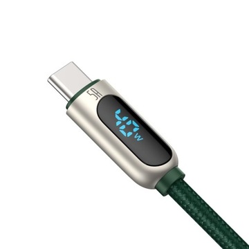 Кабель Baseus Display USB-C с дисплеем, 5 А, 1 шт.