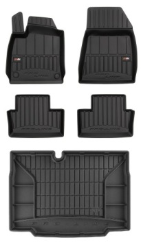 Set 3D gumové rohože Renault Clio E-Tech 5 Hb od roku 2019