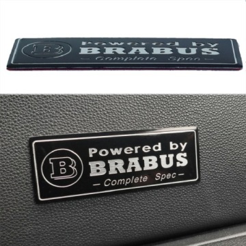 ЭМБЛЕМА MERCEDES ЗНАЧОК BRABUS КОНСОЛЬНАЯ ПЛАСТИНА