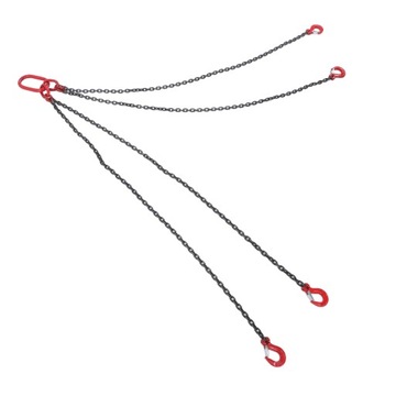 Цепной строп 1,5 м, 4-х ветвевой стальной подъемный строп для строительной площадки завода