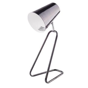 Lampka biurkowa nocna EMMA LED czarny E14 do czytania komputera pracy