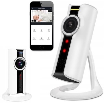 KAMERA PANORAMICZNA 180° MONITORING WiFi NIANIA