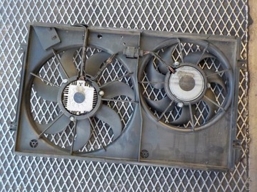VOLKSWAGEN PASSAT B6 WENTYLATOR MODUŁ CHŁODNICY 1K0121207T