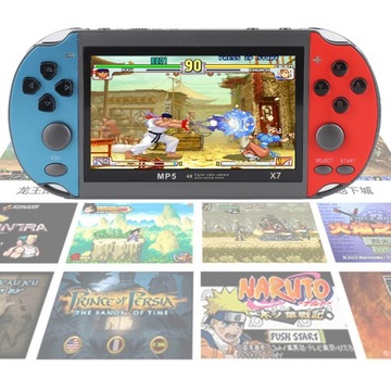 ПОРТАТИВНАЯ ИГРОВАЯ КОНСОЛЬ X7 МЕНЮ ИГРЫ РЕТРО USB