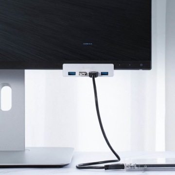 Orico Пассивный настольный USB-концентратор, привинчивающийся, 4 порта USB 3.0 5 Гбит/с + кабель
