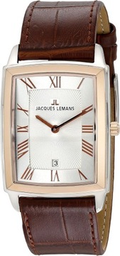 Jacques Lemans Classic męski zegarek na rękę Bienne 1-1611
