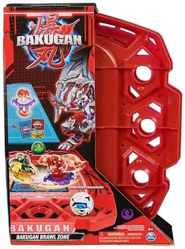 BAKUGAN Brawl Zone Compact Playset with Special Attack Dragonoid, Customisa
