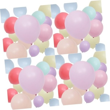 Balony gumowe MAKARON 100 SZT ślub wesele urodziny