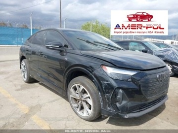 Audi 2024 Audi Q4 Sportback e-tron 2024r., 4x4, Elektryczny 295KM