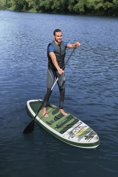 Доска Hydro-Force Sup Board Зеленая 310x86x5 см Bestway