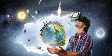 Рождественский подарок: 3D VR-очки + наушники-геймпад