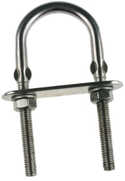 Швартовная проушина М5х80 мм, нержавеющая