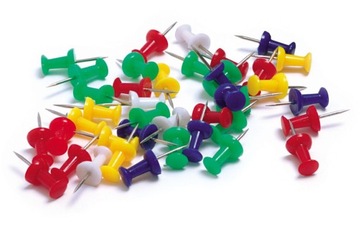 Pinezki tablicowe - Taurus - 50 szt