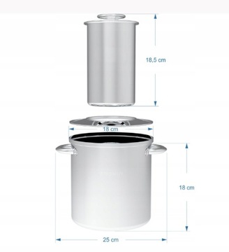 Варка для ветчины Browin с водяной рубашкой