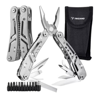 MULTITOOL NARZĘDZIE WIELOFUNKCYJNE ZESTAW 13w1n + ETUI + 11 Bitów