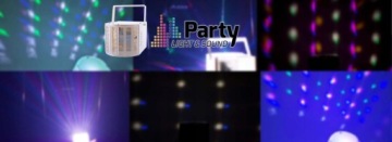 МЕГА ДЕРБИ ЭФФЕКТ 6 цветов RGBWAV LED