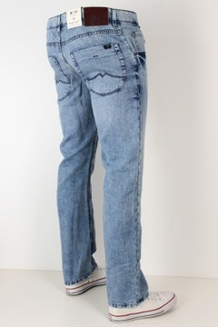 MUSTANG MICHIGAN REGULAR STRAIGHT PROSTE SPODNIE JEANS _ ROZMIARY