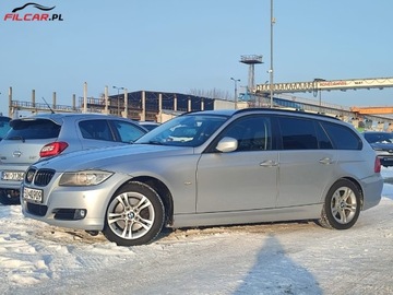 BMW Seria 3 E90-91-92-93 Touring E91 2.0 318d 143KM 2010 BMW Seria 3 GWARANCJA AUTOMAT Polift Duza nawigacja Zamiana Raty 2.0 143KM, zdjęcie 14
