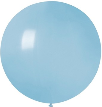 Balon Gigant Kula Pastelowa Jasnoniebieska 75 cm