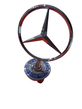 Emblemat do Mercedesa Gwiazda 44 mm Silver Glossy