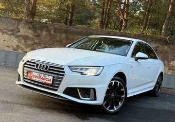 Audi A4 B9 Limousine Facelifting 2.0 40 TFSI 190KM 2019 Audi A4 Limousine S_LINE SalonPolska FullLed Kamera Bang Olufsen Bliss Pel, zdjęcie 1