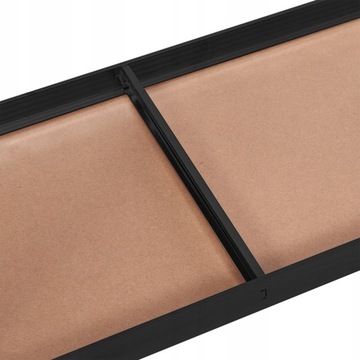 ГАРАЖНЫЙ МЕТАЛЛИЧЕСКИЙ СТЕЛЛАЖ ДЛЯ ХРАНЕНИЯ ЧЕРНЫЙ ДЛЯ КЛАДОВОЙ 5 ПОЛОК 180x90x40см