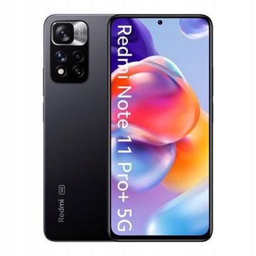 Smartfon Xiaomi Redmi Note 11Pro+ 5G 8/128GB szary