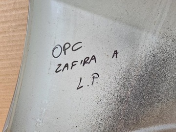 BLATNÍK LEVÝ PŘEDNÍ OPEL ZAFIRA A I OPC ČERNÁ Z298