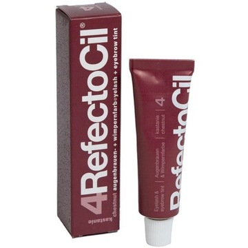 RefectoCil Chestnut No. 4 Henna żelowa do brwi kasztan