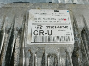 JEDNOTKA ŘÍZENÍ HYUNDAI TERRACAN 39101-4X740 R0410C088C 2.9 CRDI