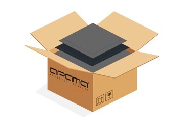 Pianka akustyczna 100x200 3cm mata fala sinusoida