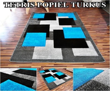 Тканый ковер с толстым фризе 3D Frize 140x190 № 14 узоров!