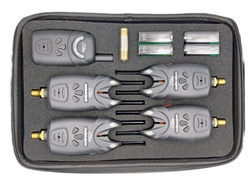 Комплект из 4 блоков управления сигнализатором поклевки, 4 поворотника