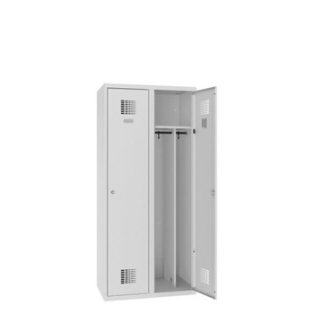 Szafka BHP ubraniowa 2-drzwiowa 180x80x50 przegrod