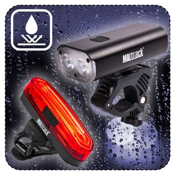 ВЕЛОСИПЕДНАЯ ЛАМПА ПЕРЕДНЯЯ ЗАДНЯЯ ВОДОНЕПРОНИЦАЕМАЯ ДЛЯ ВЕЛОСИПЕДА ПОВОРОТ НА 360 СВЕТОДИОД XPG диод x2