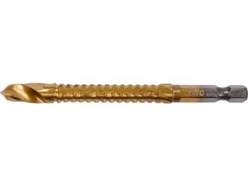 WIERTŁO frezujące do metalu HSS-TiN 7 MM HEX